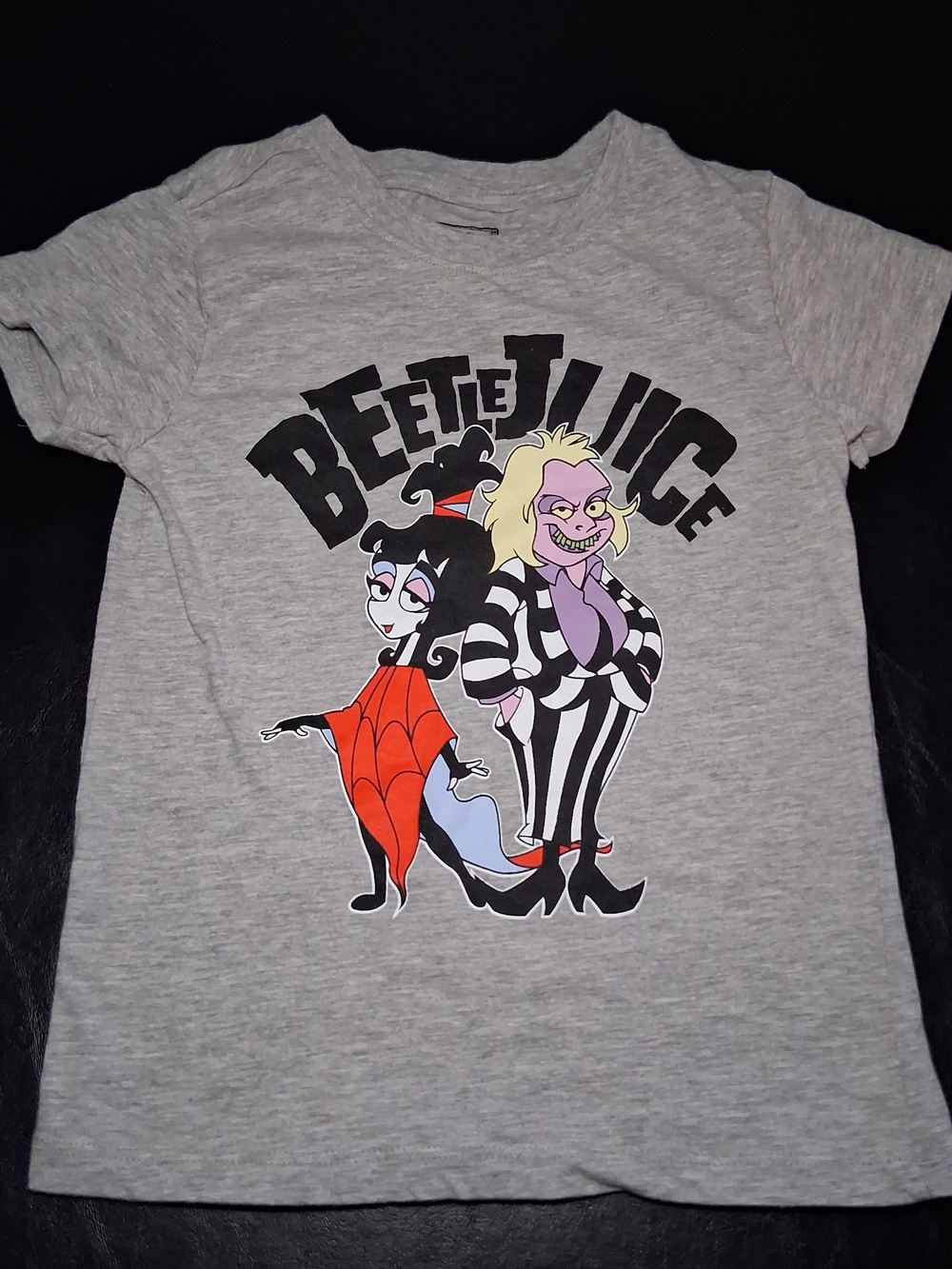 Beetlejuice Graphic Short Sleeve Tee - Grey